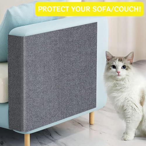 Qpets® Cat Scratch Pad for Cats Cut-to-Fit Scratcher Mat Self Adhesive Cardboard Wall Floor Furniture Protection 30x100CM 3 PCS Qpets® Cat Scratch Pad for Cats Cut-to-Fit Scratcher Mat Self Adhesive Cardboard Wall Floor Furniture Protection 30x100CM 3 PCS